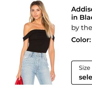 by the way. Off Shoulder Black Blouse